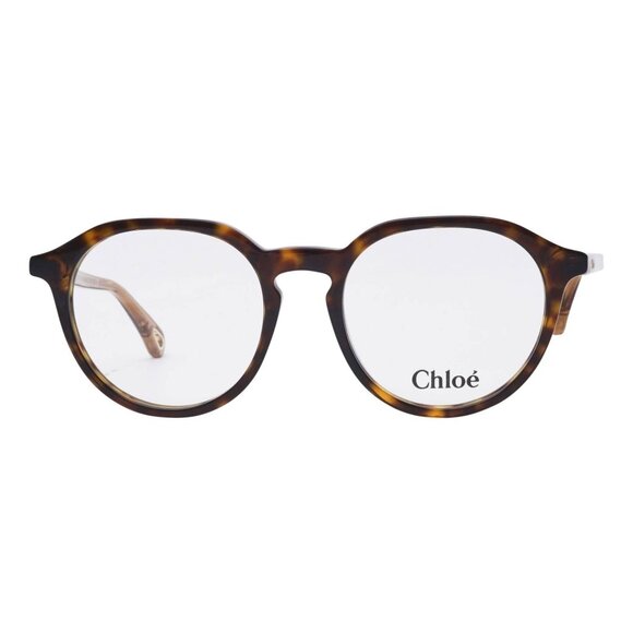 NEW CHLOE EYEGLASSES HAVANA WOMEN EYEWEAR CHLOE